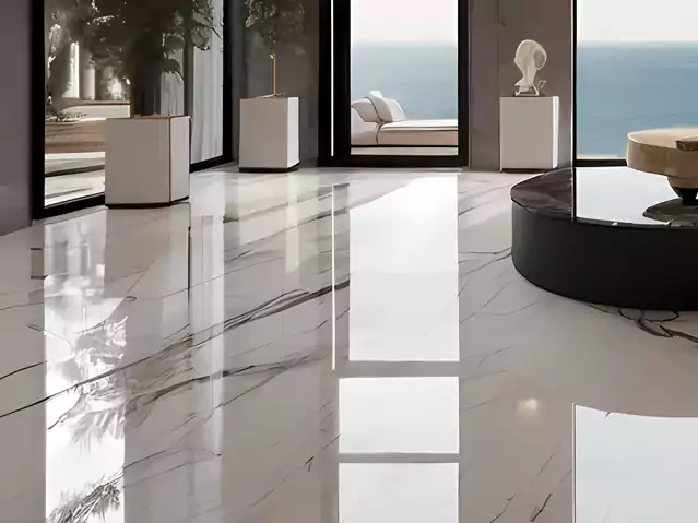 New Marble Floor Install