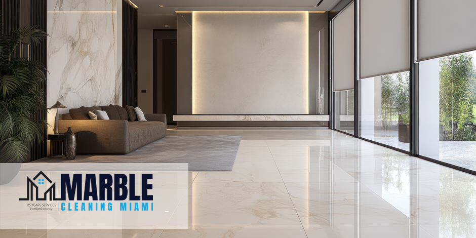 Restore the Brilliance: Expert Marble Floor Stain Cleaning and Polishing in Coral Gables, Miami